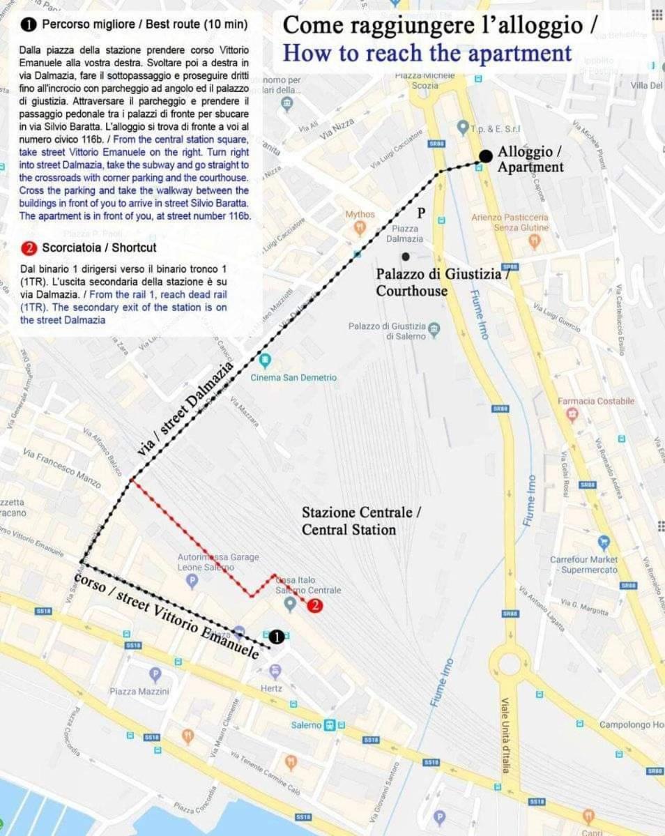 Il Sogno Di Selly Apartment Салерно Екстериор снимка
